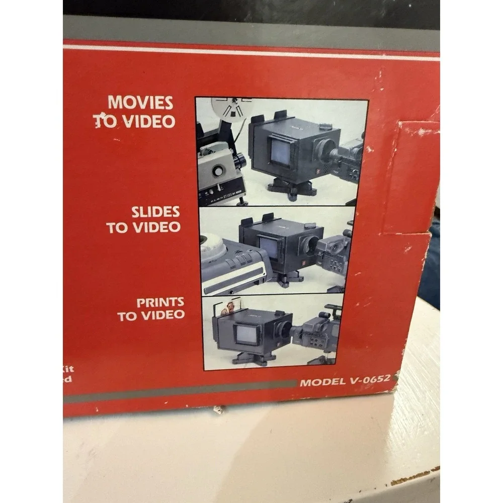 AMBICO All-in-One Video Transfer Photos Films Slides to Video Mod V-0652 - New
